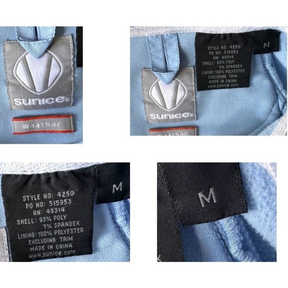 Ladies Sunice Weather Vest Size M Blue Front Zp Pockets Lined Golf Tenni… - Picture 12 of 12